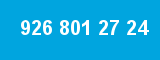 926 801 27 24